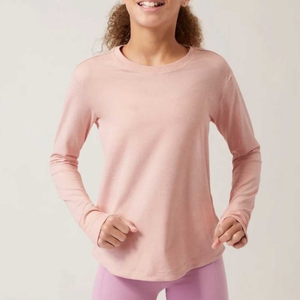 Athleta girl uptempo long sleeve shirt size 14